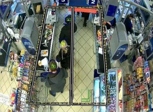 Контроль очереди в магазине
