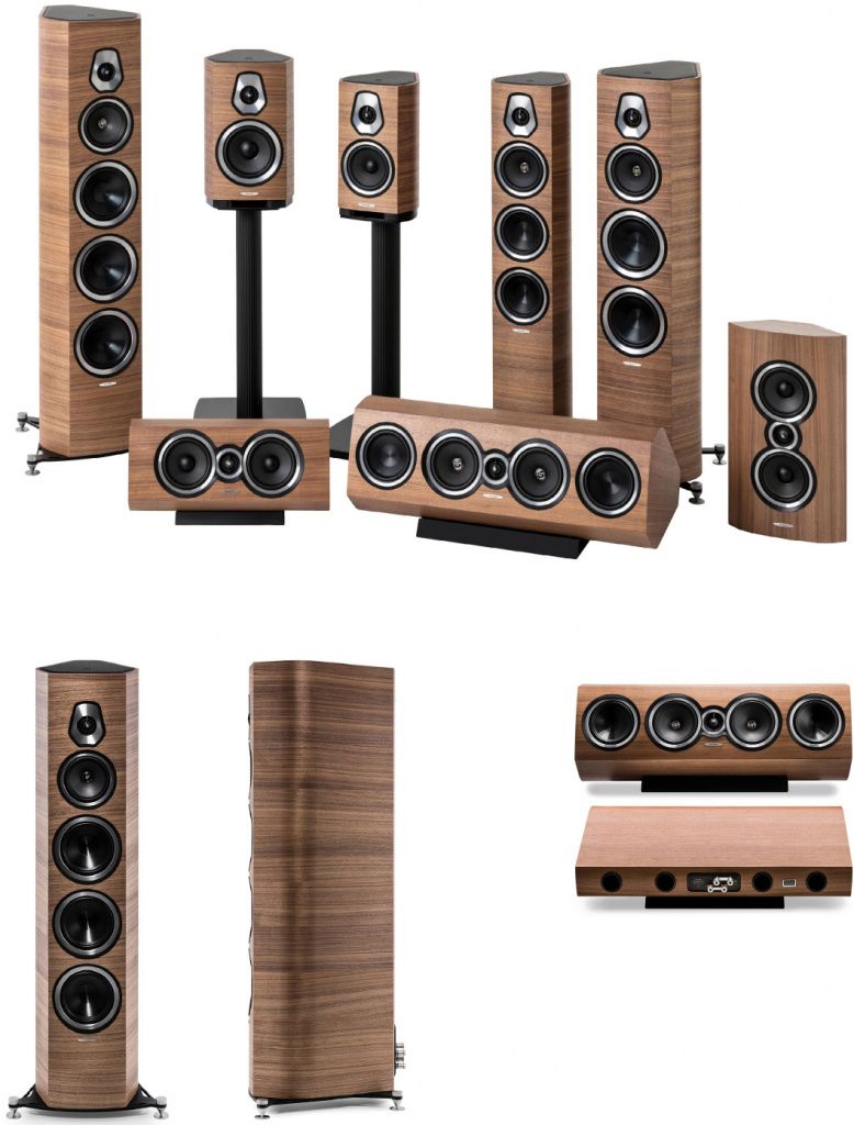 Sonus Faber SONETTO версия 4 Фронтальный канал акустики SONUS FABER OLYMPICA NOVA V