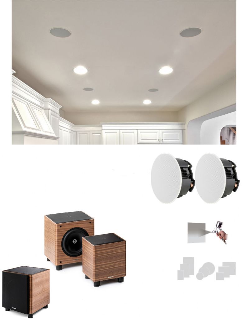 Колонки Sonance VP88R Сабвуфер SONUS FABER GRAVIS I & II