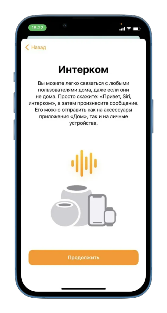 интерком homekit
