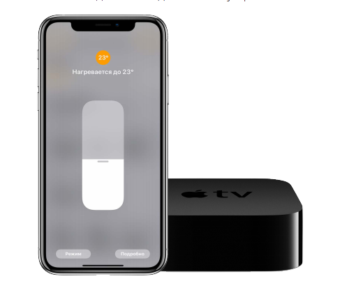 apple HomeKit климат